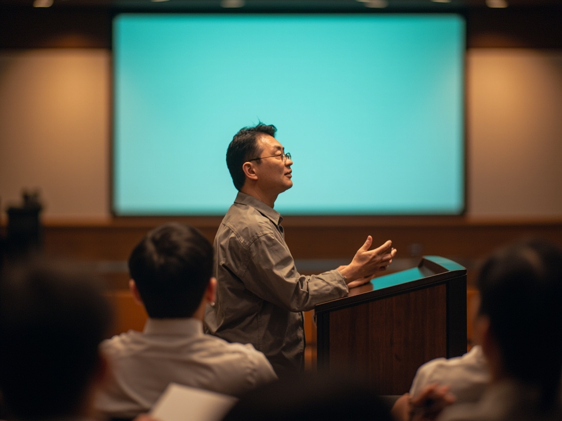 卓宜教育教师培训讲座现场